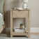 Aleshire 16.5" W 1-Drawer Nightstand with Open Shelf