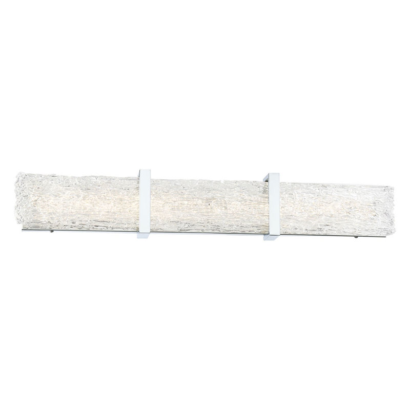 Barre d'éclairage de salle de bain 1 lumière DEL Forest Ice