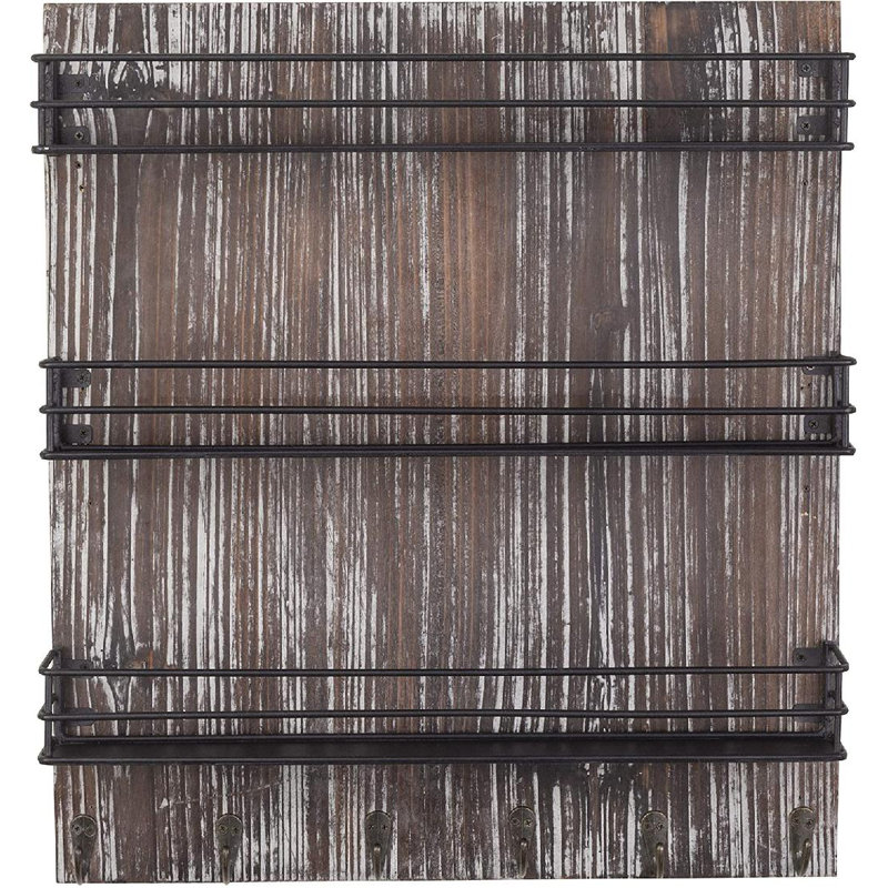 Wall Wood Spice Rack