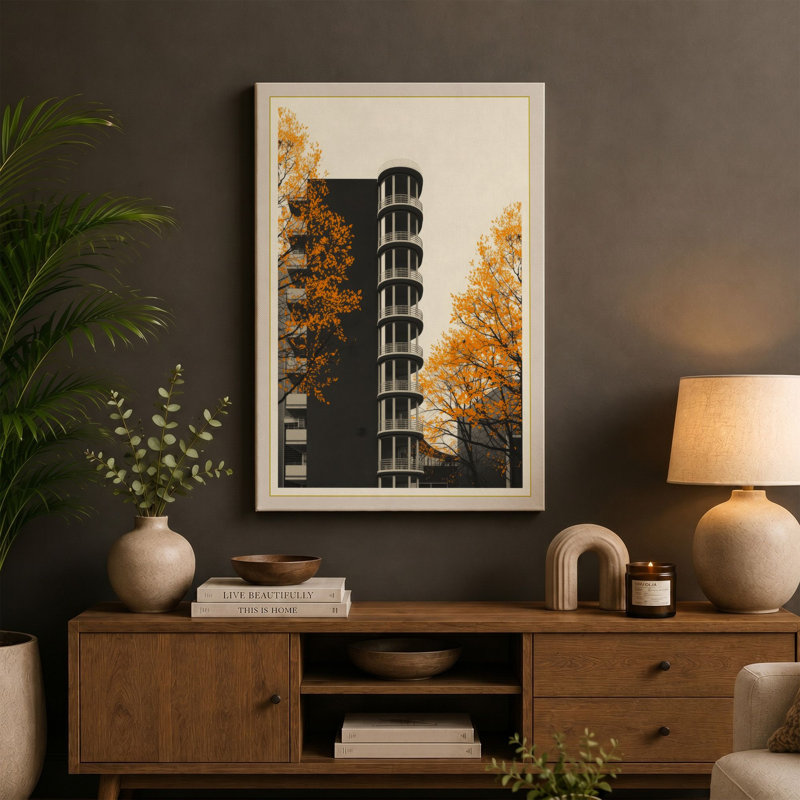 Print, 30x20 - 76.2 x 50.8 cm, Taupe Border