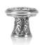 GLENDALE COURT KNOB BURNISH BRASS FINISH-1604451044