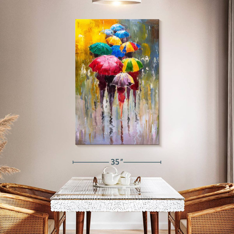 Kerner Rainy Day, 51" H x 34" W