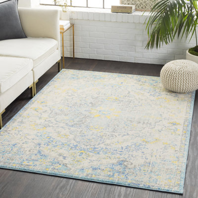 Beyanka Floral Machine Tufted Area Rug