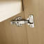 Meuble-lavabo autoportant de 30 po avec lavabo en résine blanche et 2 portes d'armoire à fermeture en douceur ((KD-PACKING)