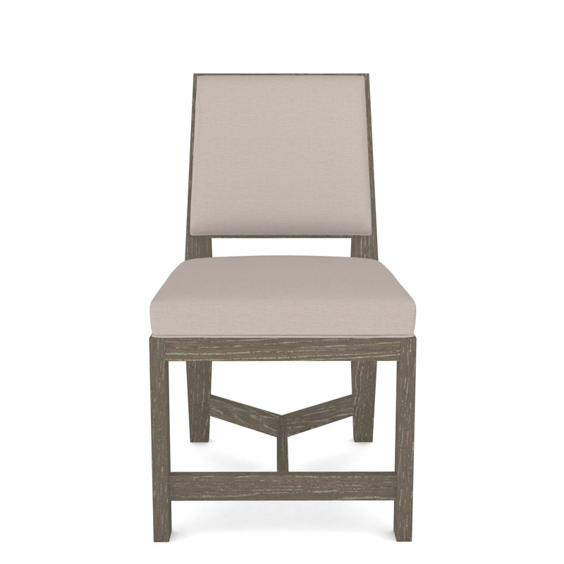 Thom Filicia Home Upholstered Back Side Chair, Hampton, Nadia Steam