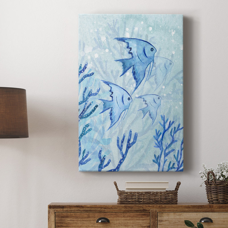 Angel Fish I - galerie sur mesure, H 60 po x l 40 po