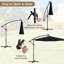 Parasol en porte-à-faux 10 po Caillo-86792628