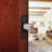 Pro Square Replacement Single/Double Deadbolt Compatible Latch in Oil Rubbed Bronze