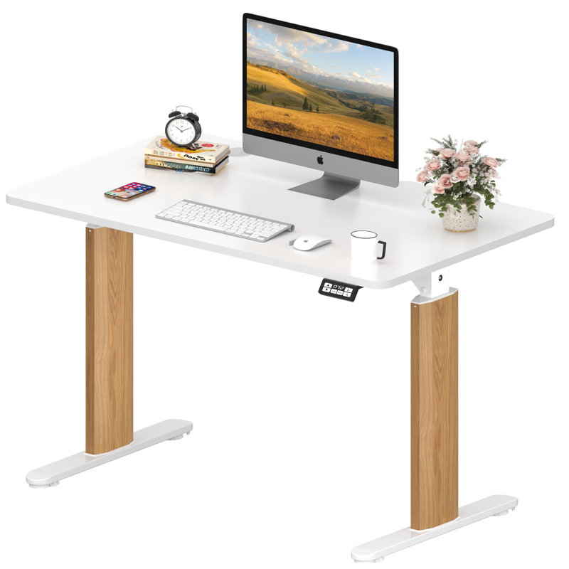 Bureau debout à hauteur ajustable Middlefield, H 46,4 po x l 47,2 po x P 23,6 po