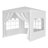 10'X10' Party Tent Outdoor Heavy Duty Gazebo Wedding Canopy + 4 Removable Walls-114930128