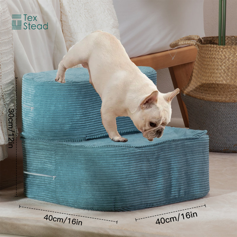 Escalier pour animaux - bleu, Bleu