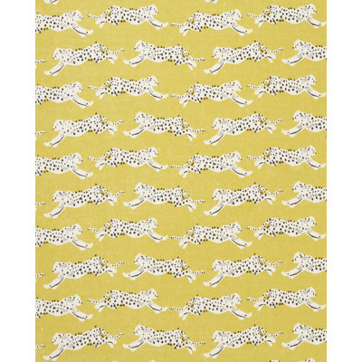 Leaping Leopards Fabric