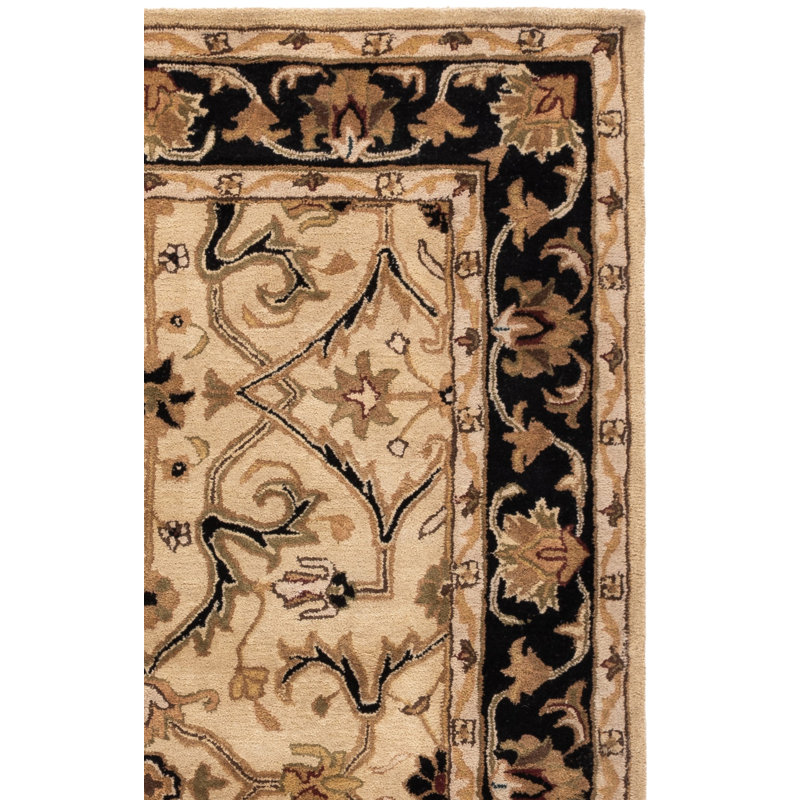 Tapis oriental en laine touffeté à la main Balthrop, Rectangle 5 pi x 8 pi