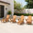 Dareona Pakkdiarie Folding Adirondack Chair with Cup Holder,HDPE Outdoor Chair with Comfort Ergonomic Seat for Patios,Lawn,Garden, Backyard Use-2030283530