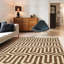 Tapis géométrique ivoire / beige-17264900