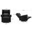 Shropshire Faux Leather Massage Chair-2067307724