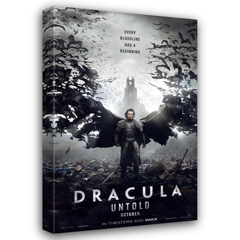 Dracula Inconnu, H 18 po x l 11 po