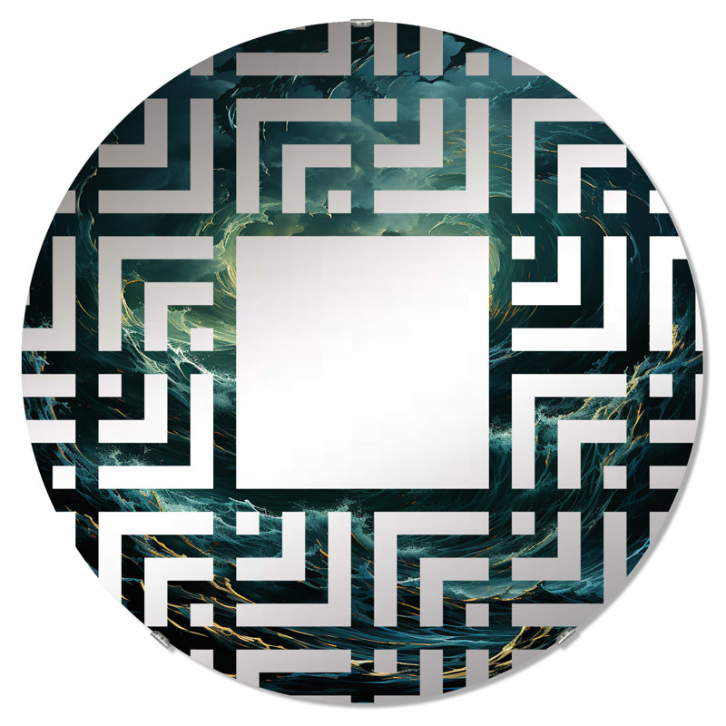 Circle Mirror, 31.4" x 31.4"