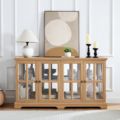 Magnificent Antique Cabinet With Adjustable Shelves And Smooth Tabletop Inspired Display Led Lighting