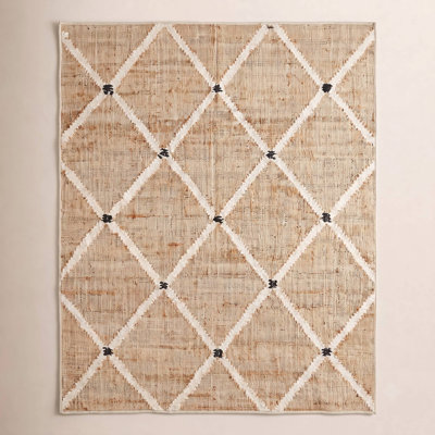 Kali Natural Machine Printed Washable Rug