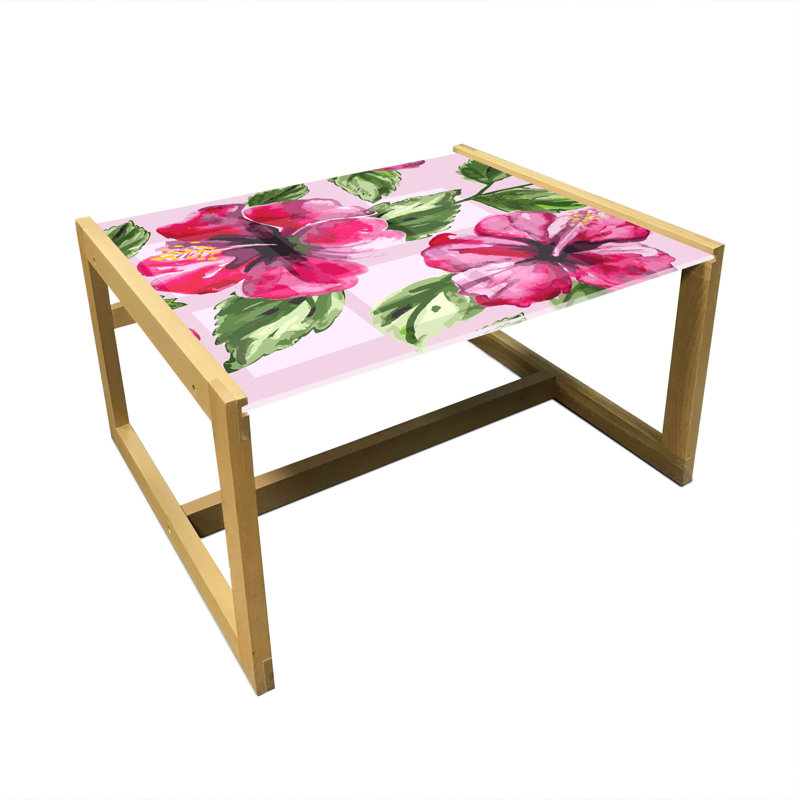 Jaimal Trestle Coffee Table, 40cm H x 74cm W x 62cm D