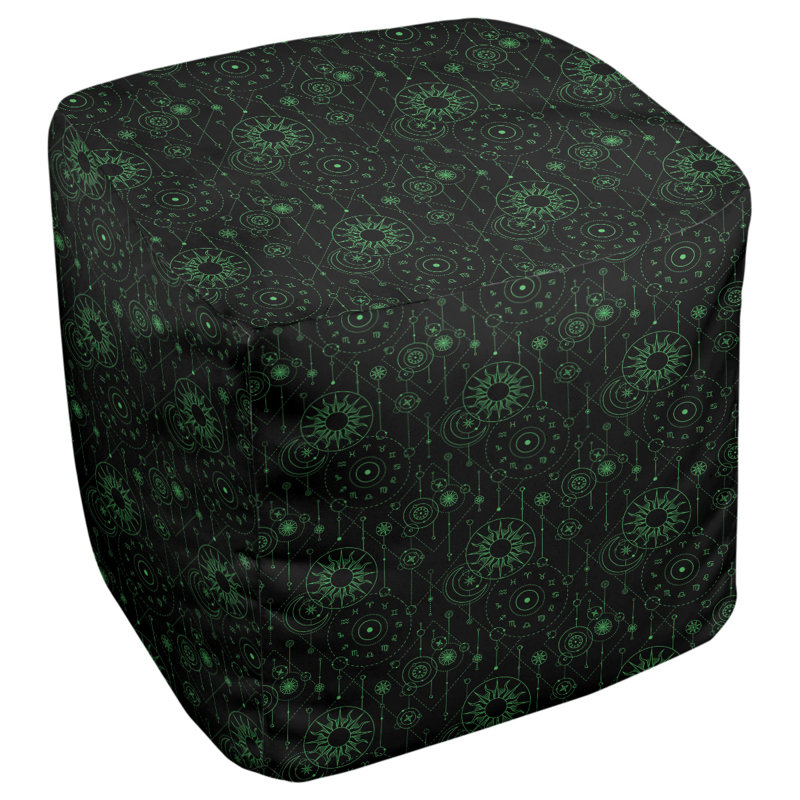Repose-pieds à cubes astrologie Leffel, Bourre pour cube (18 x 18 x 18)