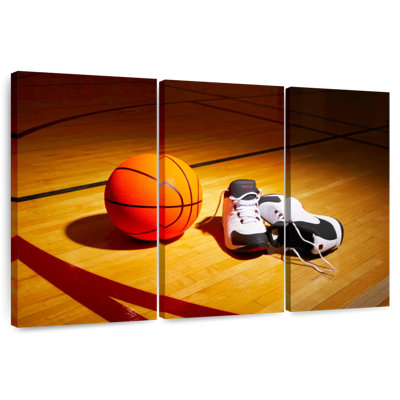 Ballon de basketball et chaussures Sireci