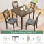 Ensemble de table de salle à manger 5 pièces Elegant Elegant