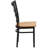 Prompton Window Back Metal Restaurant Chair-646773764