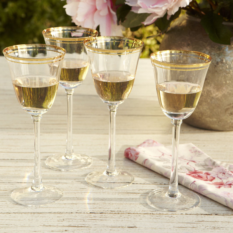 6 oz. Isalei Verre de cristal, Or
