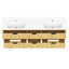 Meuble-lavabo mural moderne avec lavabo et 6 tiroirs Modern-133678035-133678037