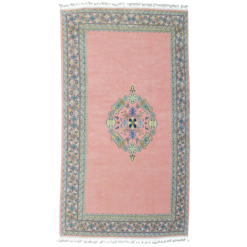 One-of-a-Kind Rectangle 6'5" X 10'5" Hand Knotted Area Rug