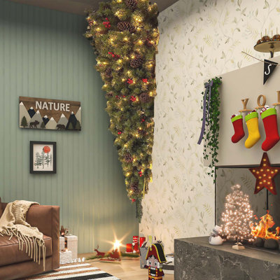 Lighted Fir Christmas Tree