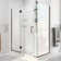 Unidoor-X 35 in. W x 30 3/8 in. D x 72 in. H Hinged Shower Enclosure