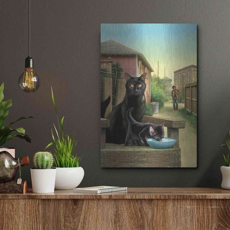 «Old Cat Cover» par Dan Craig, H 16 po x l 12 po