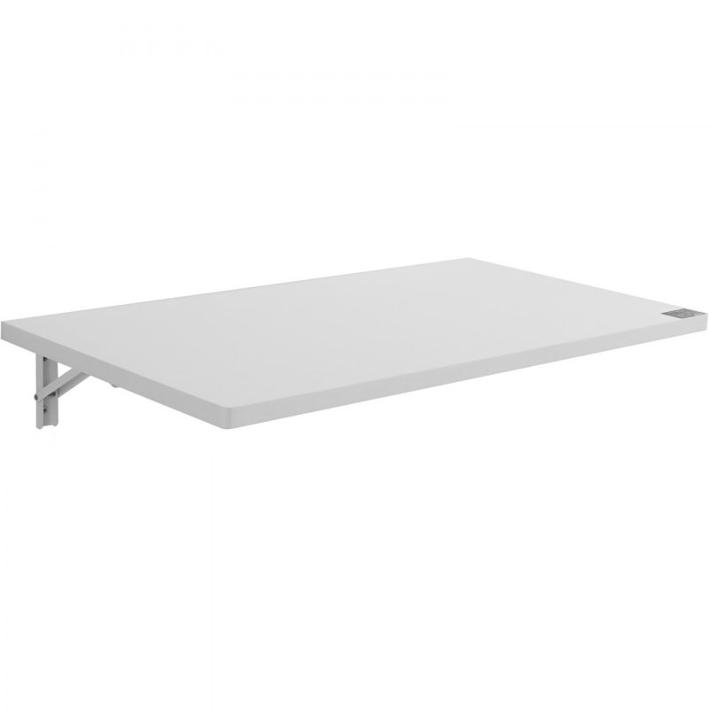Table murale pliante et rabattable, H 7,28 po x l 35,43 po x P 19,69 po