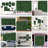 Artificial Boxwood Panels Topiary Wall Greenery Backdrop, Privacy Hedge Screen Uv Protected 4Layer Roll Grass Panel Fence Decor Outdoor Indoor Garden Backyard-1311068519-1311068538