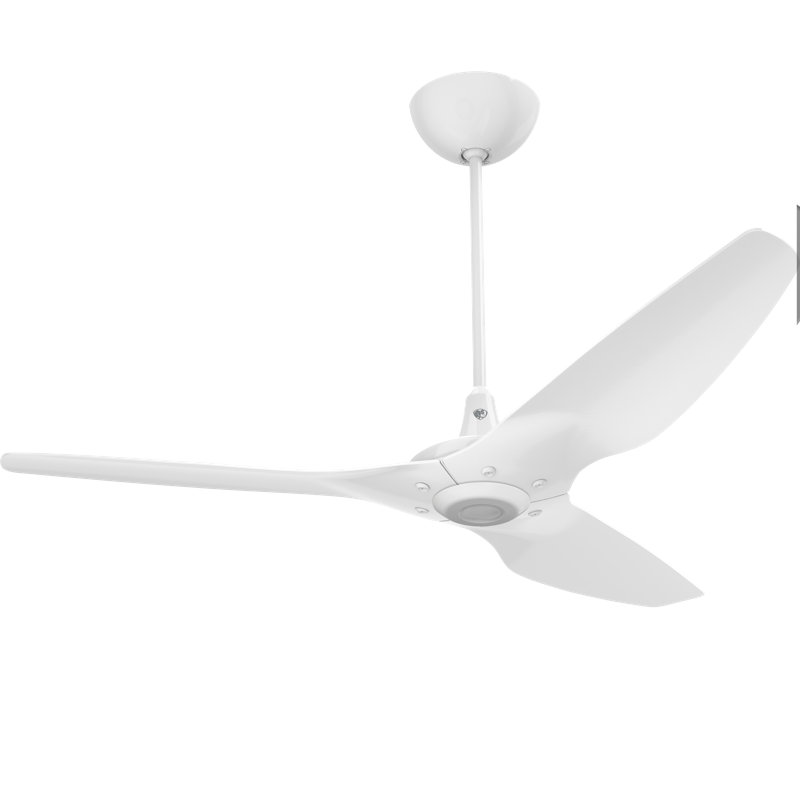 Haiku Smart Downrod Ceiling Fan, White, 52 inches