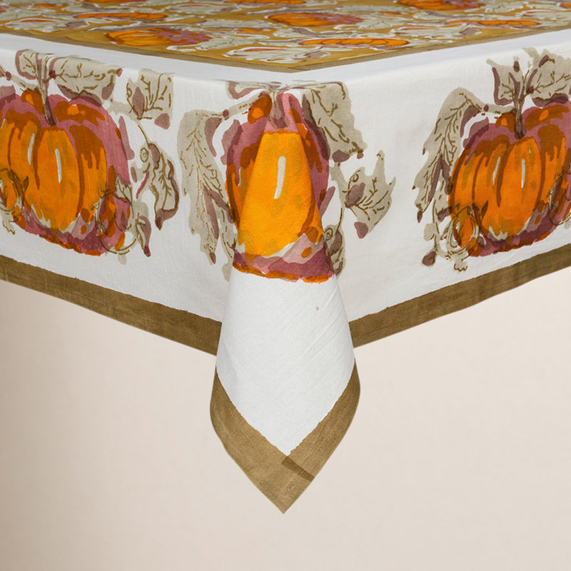 Nappe Pumpkin, Jaune, L 86 po x l 59 po