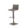 Cafa Adjustable Swivel Walnut Wood and Stainless Steel Metal Bar Stool