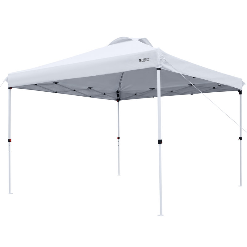 118.11 Ft. W x 118.11 Ft. D Steel Pop-Up Canopy, White