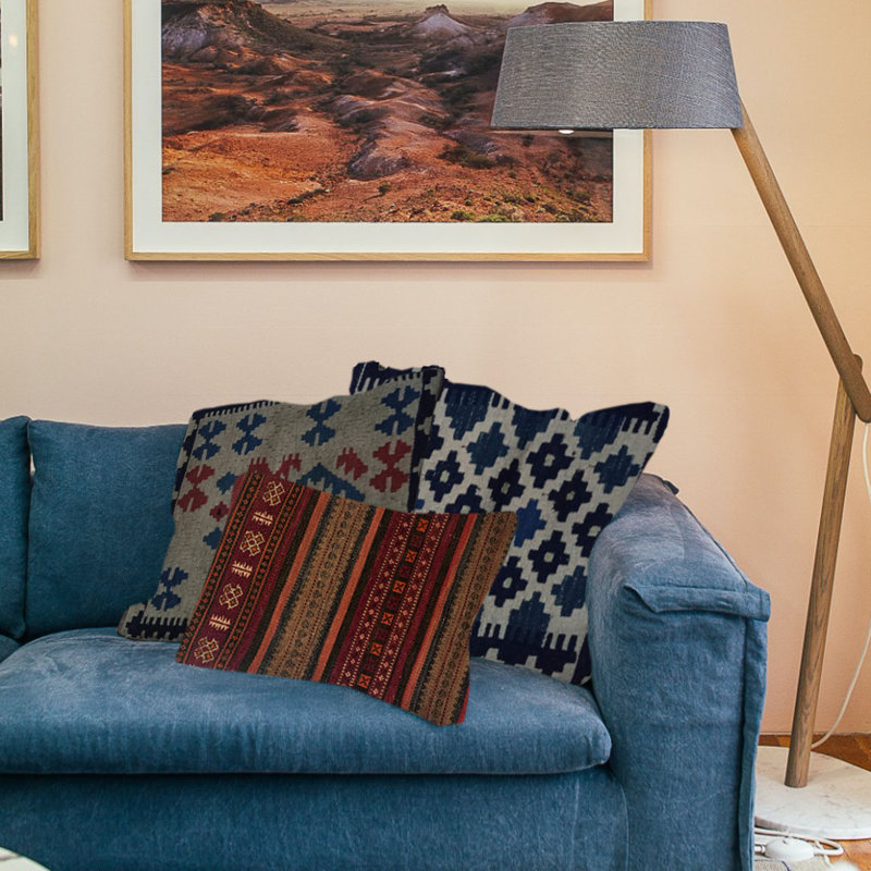 Geoffrey Kilim Handwoven Creole Cushion Cover
