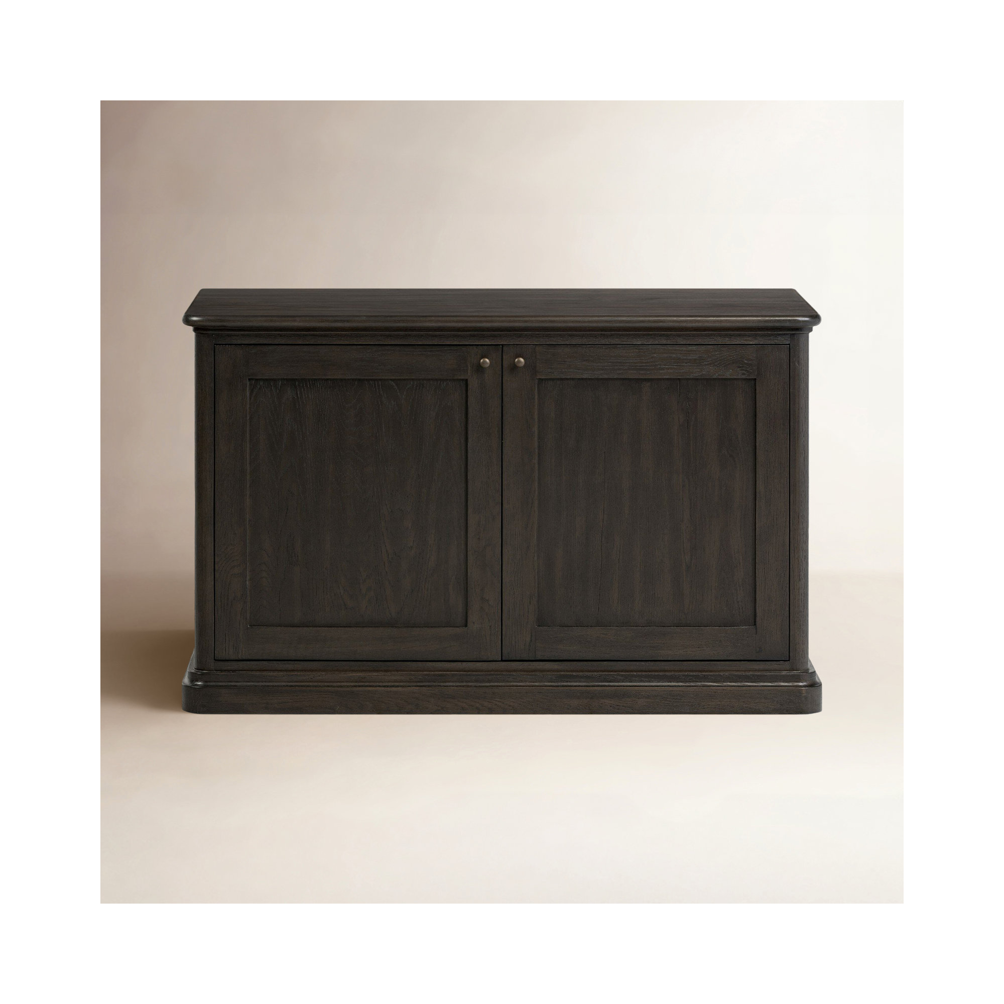 Dumont 2-Door Accent Cabinet, Black