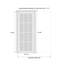 Porte blanche à panneau en verre givré Quadro-75675489