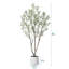 Adcock Artificial Olive Tree in White Planter-823635903