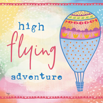 «High Flying Adventure On Canvas» par Mollie B.