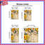 Rideaux de fenêtre jaune et blanc jonquilles jonquilles transparentes et obscurcissantes - 2 panneaux-129726883-129726887