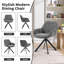59cm Wide Upholstered Metal Dining Chairs-1793750024