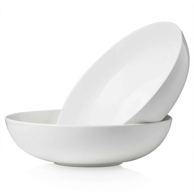 Ensemble de 2 bols de service 11,5, blanc