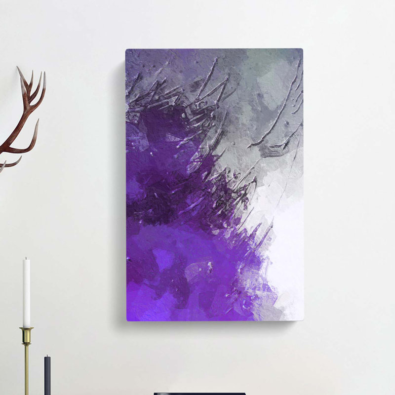 Paint Strokes in Abstract - Wrapped Canvas, 50cm H x 35cm W x 3cm D